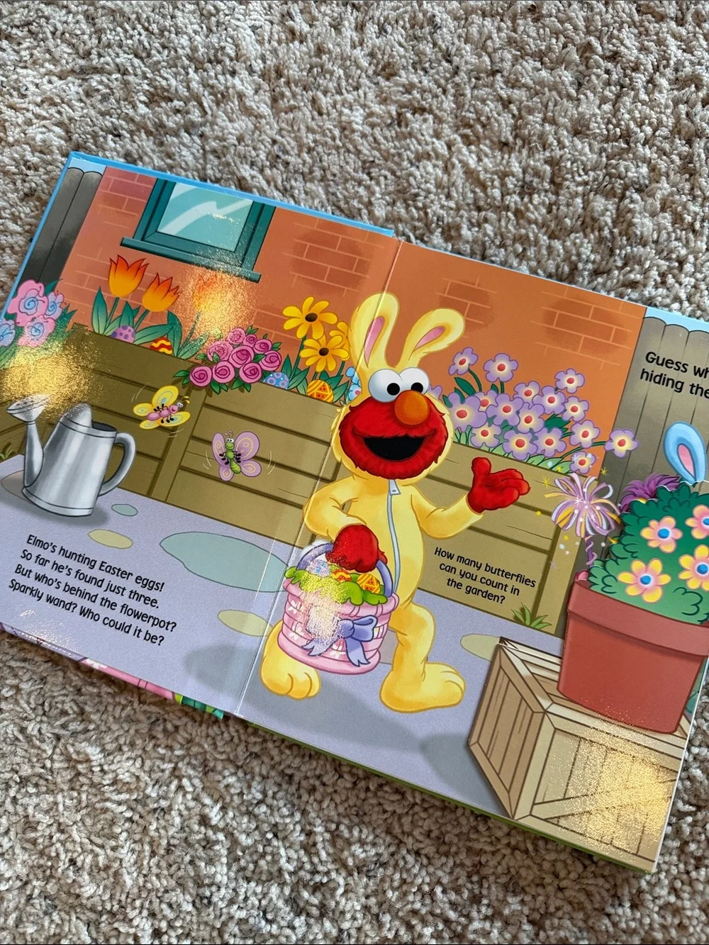 3/$25 🪩SESAME STREET Elmo Easter Board Book | Toddler & Children’s Book